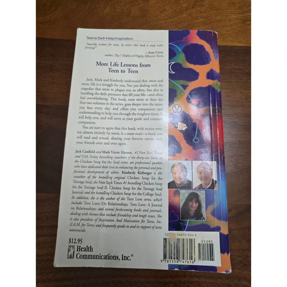 Chicken Soup for the Teenage Soul II More Stories of Life Love and Learning Book